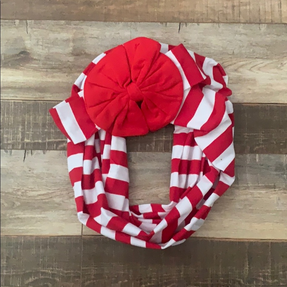 Toddler Girls Infinity Scarf & Headband